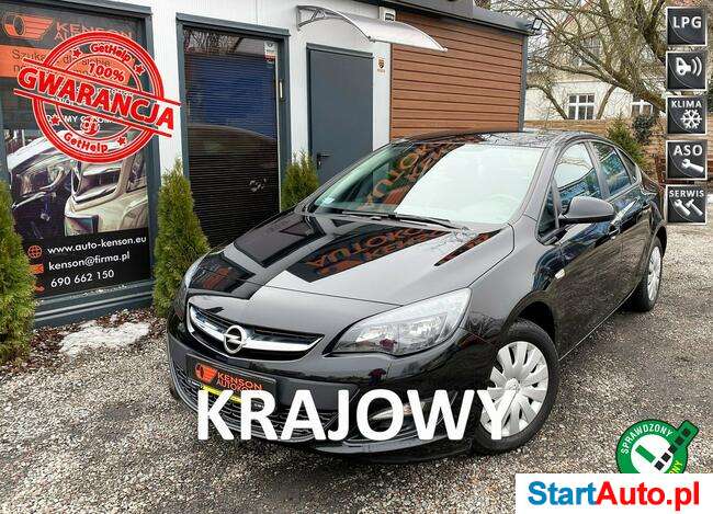 Opel Astra Polski salon, 1-właściciel, Fabryczne LPG, Opony L/Z stan BDB