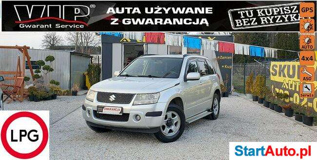 Suzuki Grand Vitara LPG ! 4×4 ,NAVI, DVD ,Zamiana/Zarejestrowany w PL