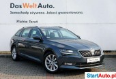 Škoda Superb 2,0 TDI CR 190KM DSG Front Assist Bi-ksenon KESSY Czuj.deszczu FV23%