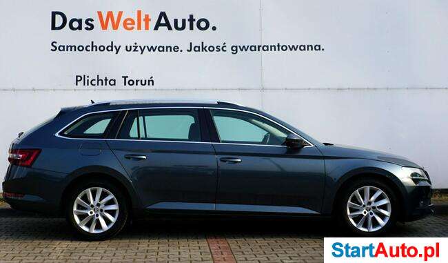 Škoda Superb 2,0 TDI CR 190KM DSG Front Assist Bi-ksenon KESSY Czuj.deszczu FV23%