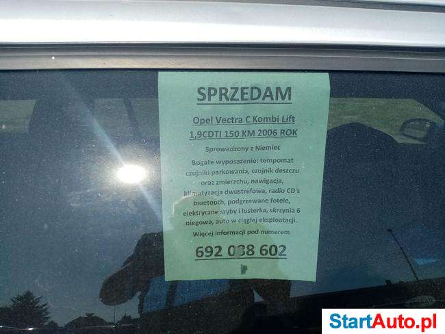 Sprzedam Vektre c 2006 cdti 150 km lift combi 8300 cena do n