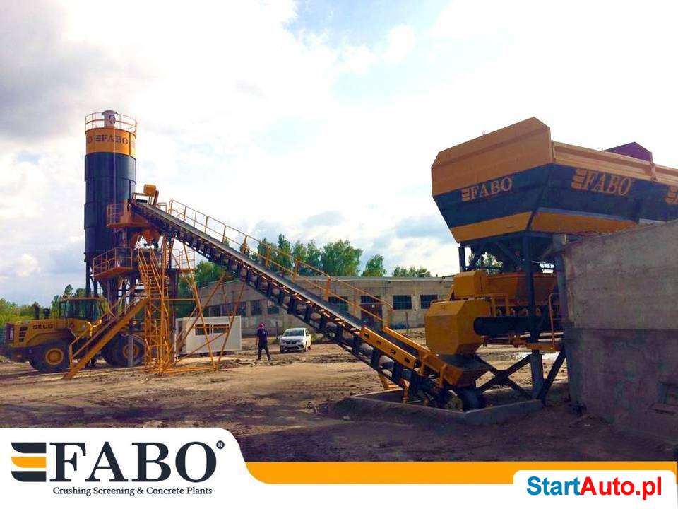 75m3 / h STACJONARNA MIESZARKA BETONOWA