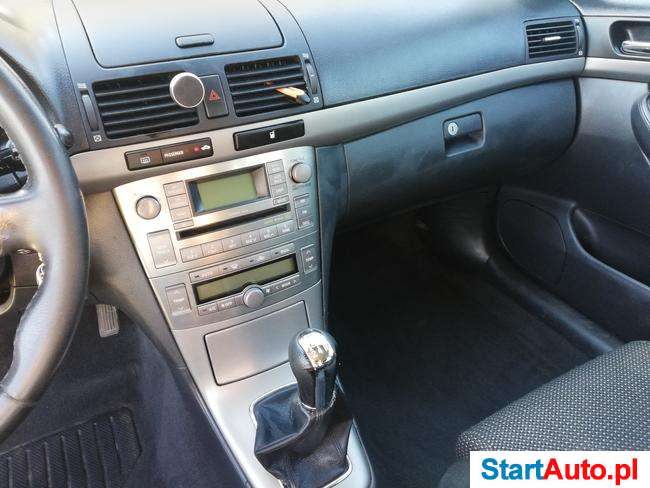 Toyota Avensis 1.8 VVTi 129KM Benzyna 2006r Bezwypadkowa Pol