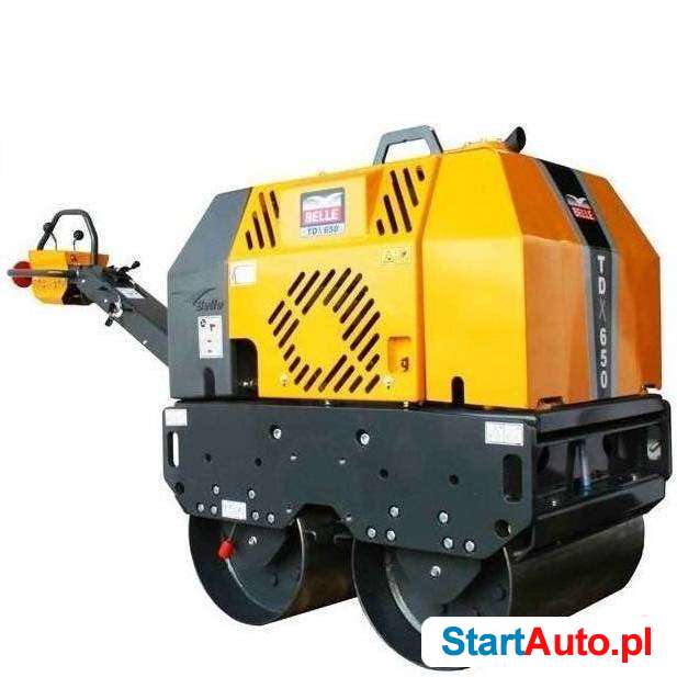 Walec tandemowy Altrad Belle TDX 650 zabudowany