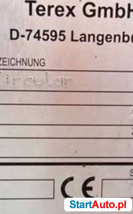 Koparka gąsienicowa TEREX TC 75