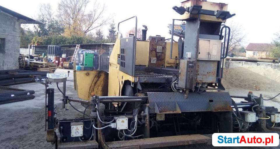 ABG -TITAN 125- rozściełacz asfaltu gąsienicowy-