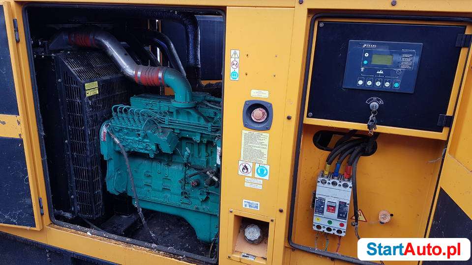 Agregat generator prądu PEZAL 200kW/ 250kVA silnik CUMMINS