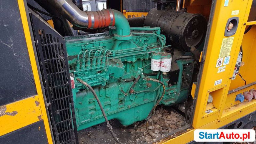 Agregat generator prądu PEZAL 200kW/ 250kVA silnik CUMMINS