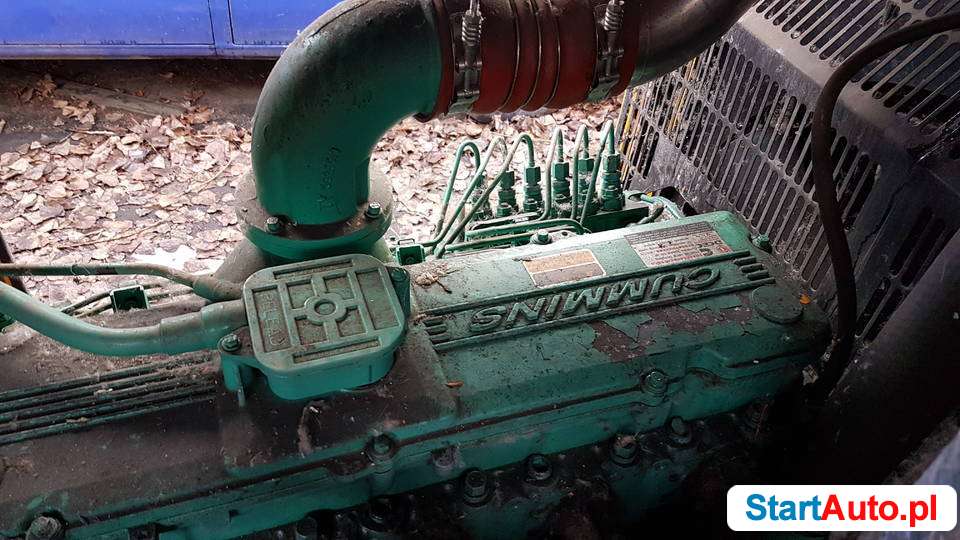 Agregat generator prądu PEZAL 200kW/ 250kVA silnik CUMMINS