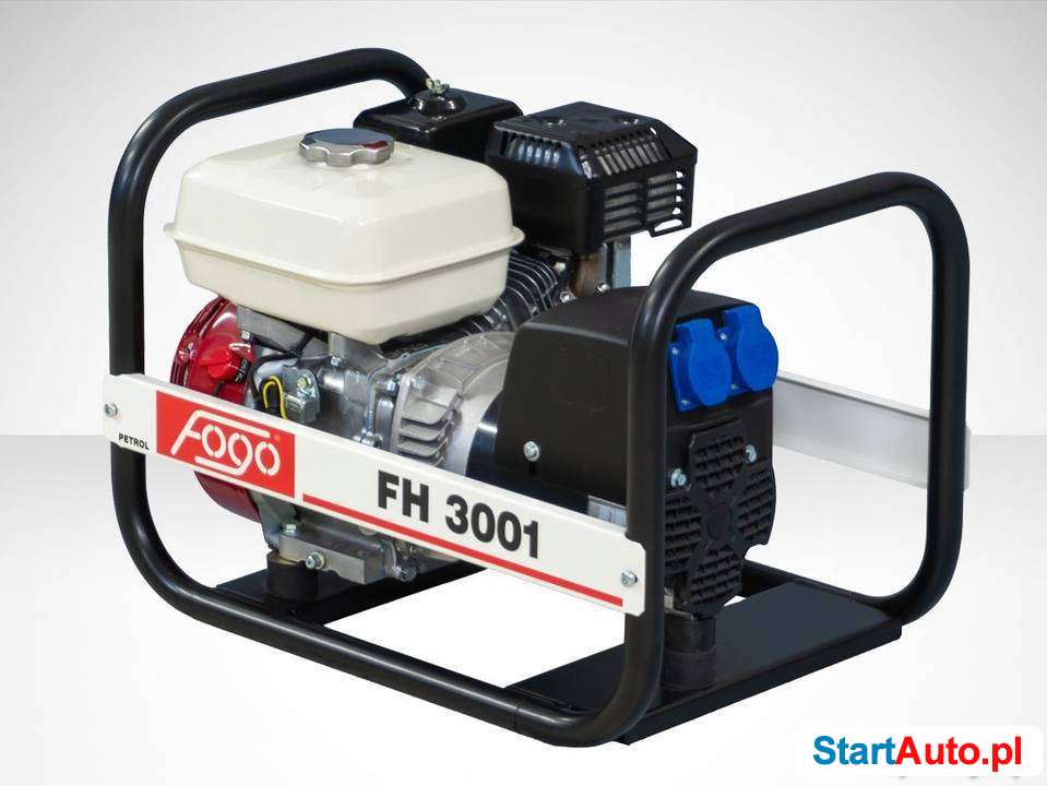 AGREGAT PRĄDOTWÓRCZY FH3001 3kW 230V HONDA +OLEJ ! OD RĘKI !