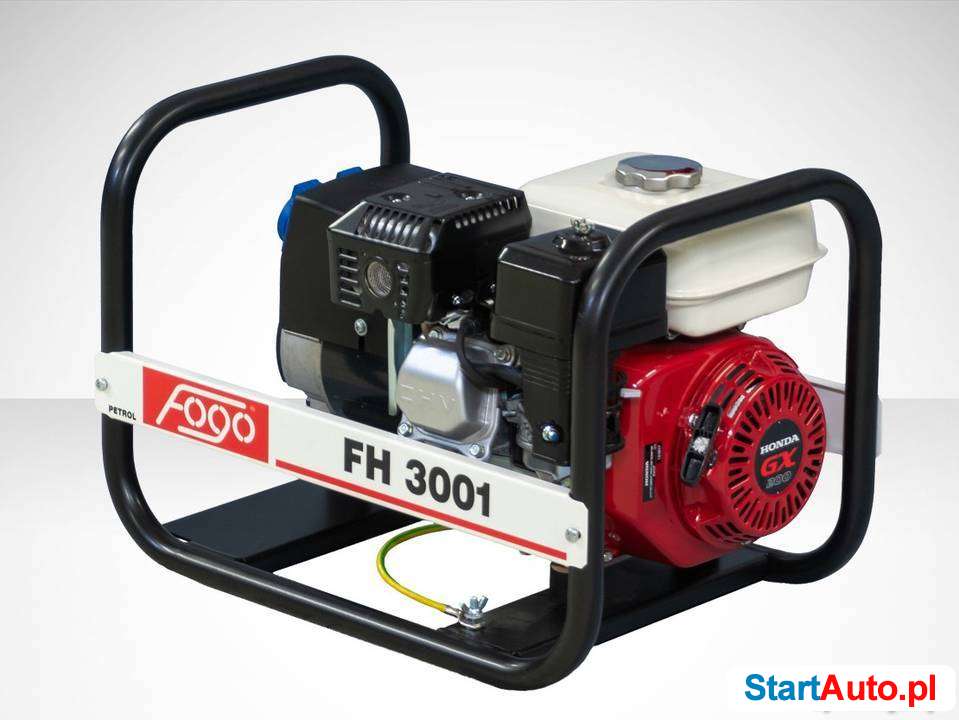 AGREGAT PRĄDOTWÓRCZY FH3001 3kW 230V HONDA +OLEJ ! OD RĘKI !