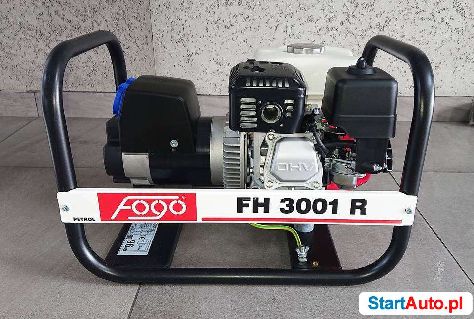 Agregat prądotwórczy FOGO FH3001R AVR 2,7kW 230V HONDA