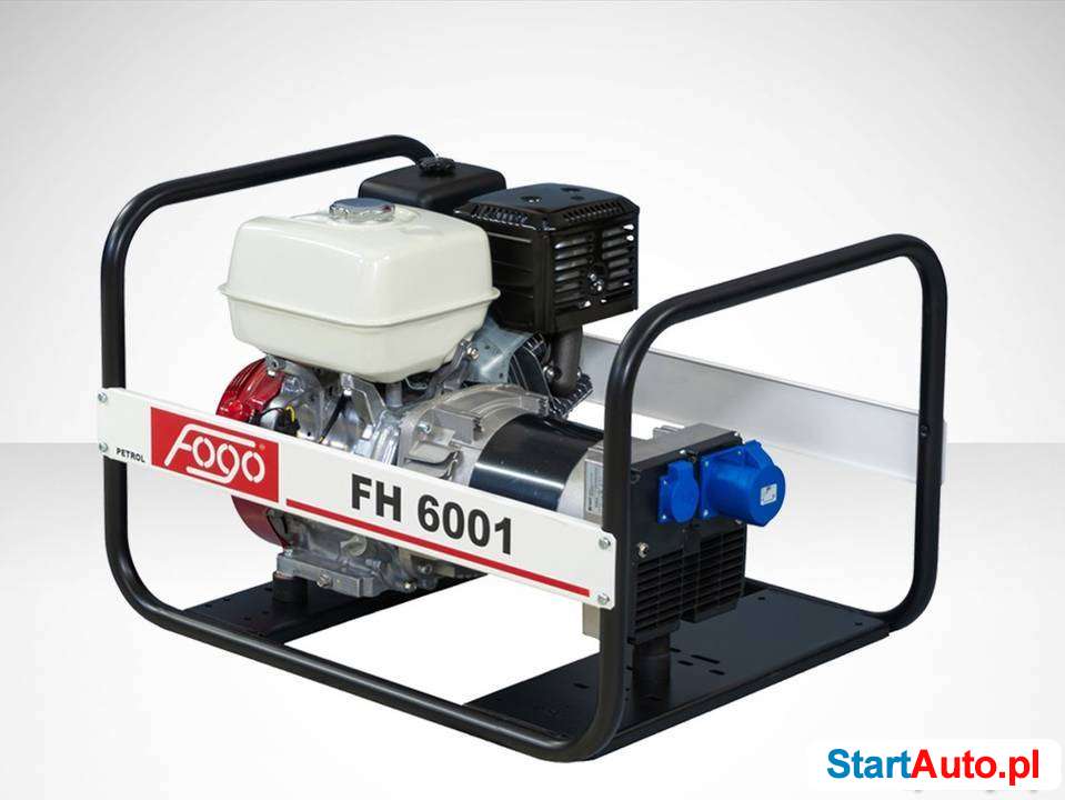 AGREGAT PRĄDOTWÓRCZY FOGO FH6001 6,2kW 230V HONDA OD RĘKI !