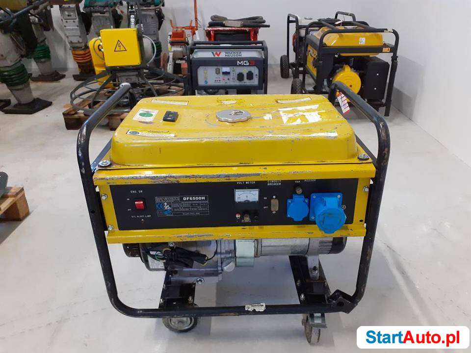 Agregat Prądotwórczy POWERMAC DF 6500 H NR. 518 WROCŁAW