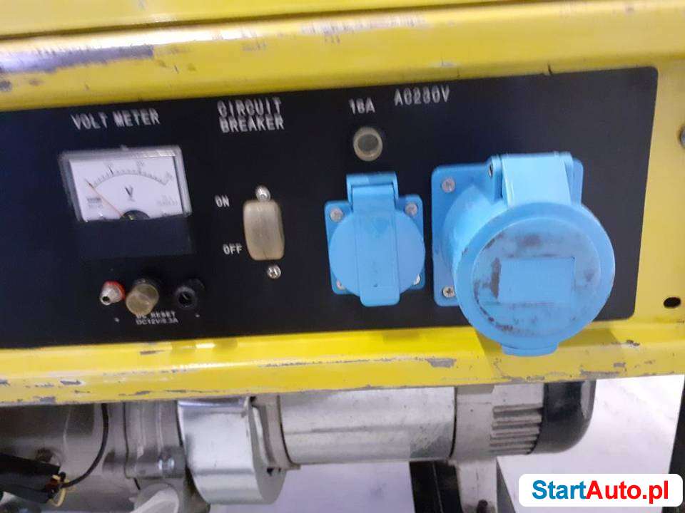 Agregat Prądotwórczy POWERMAC DF 6500 H NR. 518 WROCŁAW