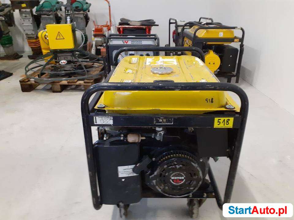 Agregat Prądotwórczy POWERMAC DF 6500 H NR. 518 WROCŁAW