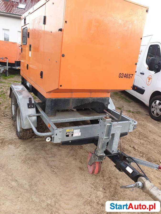 Agregat prądotwórczy sdmo na przyczepie 85 kV a