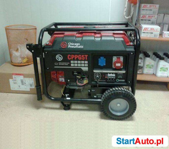 Agregat prądotwórczy trójfazowy Chicago Pneumatic CPPG 5T