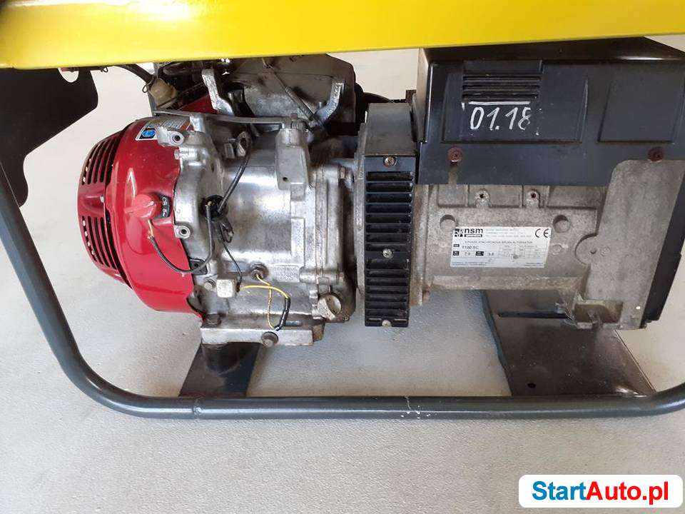 AGREGAT WACKER GV 7003 NR. 441 (bosch, sdmo) 7KVA WROCŁAW