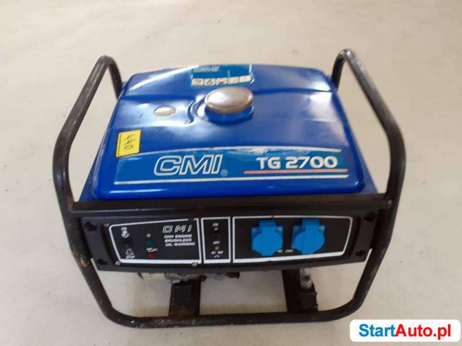 AGREGAT CMI TG 2700 NR. 440 (bosch, sdmo, honda WROCŁAW