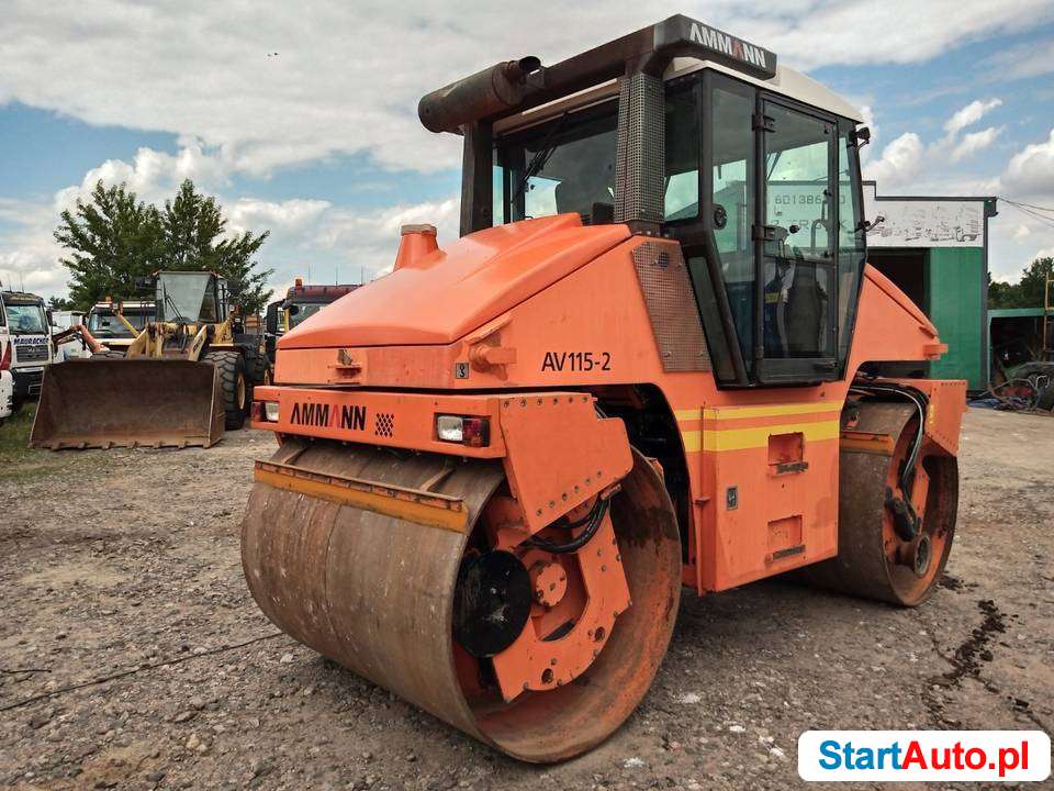 Ammann AV 115-2 walec drogowy BOMAG tandem DYNAPAC HAMM