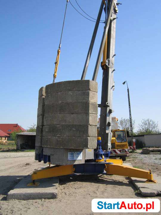 Balasty ,przeciwwaga do żurawia Mantis 35.10, Masol 35.10