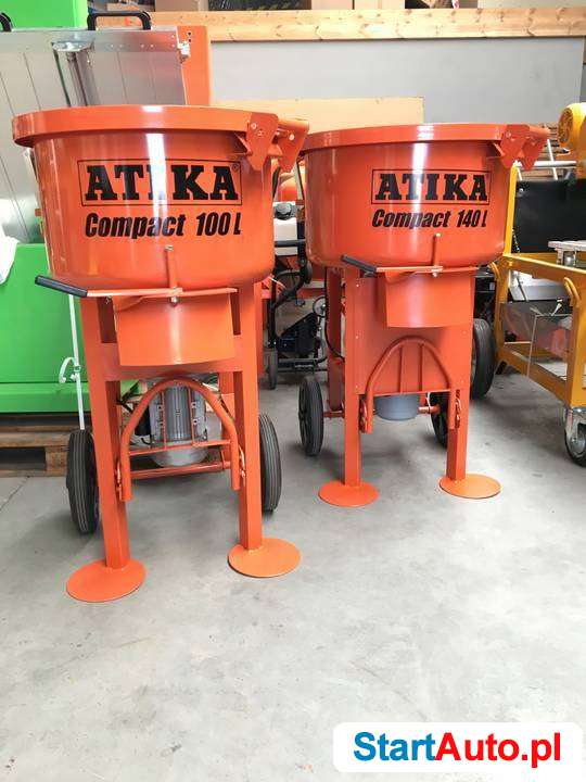Betoniarka mieszalnik mikser ATIKA Compact 100l do kleju