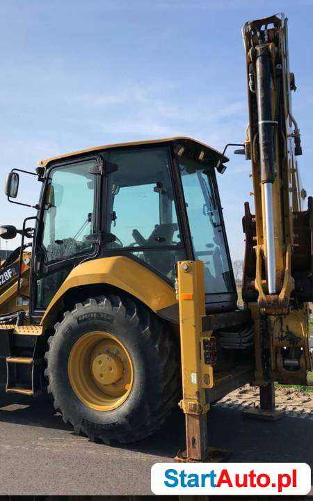 Bez Vatu Catetpillar 428F2 koparko ladowarka kolowa