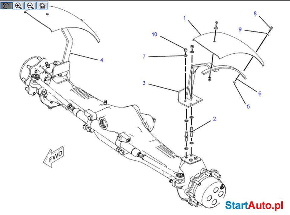Błotniki CAT 432/ 428 serii D E oraz F