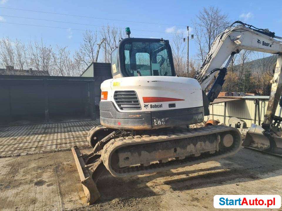 Bobcat BOBCAT 85e koparka gąsienicowa 8500kg 2014r 2 łyżki
