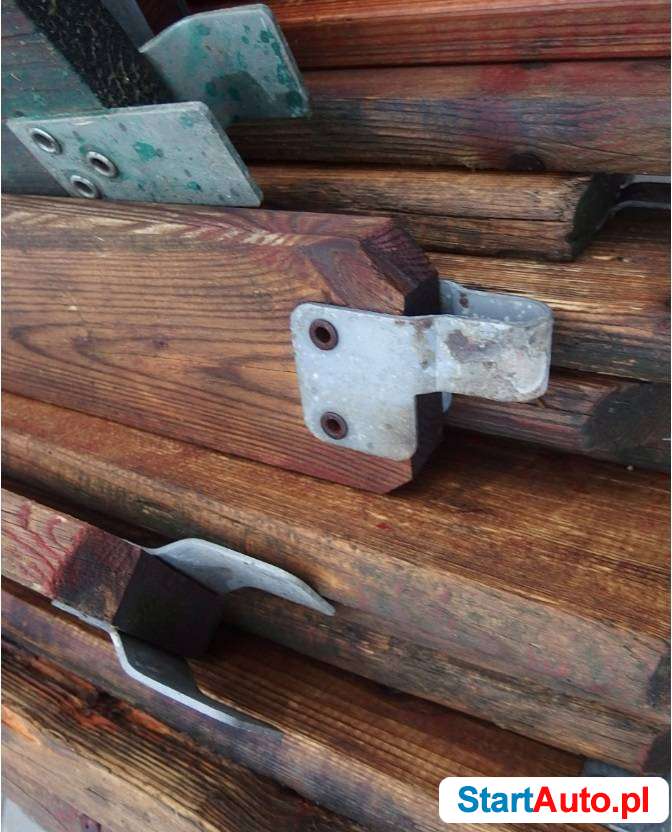 Burta zabezpieczająca rusztowania Plettac czołowa wzdłużna