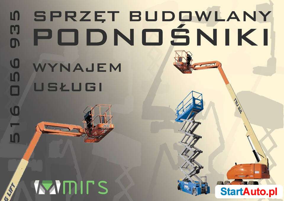 CABSTAR podnośnik koszowy, zwyżka MULTITEL MJ190/AF