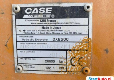 case-cx-250-c-rok-produkcji-2012-koparki-warszawa-sprzedam-540055229