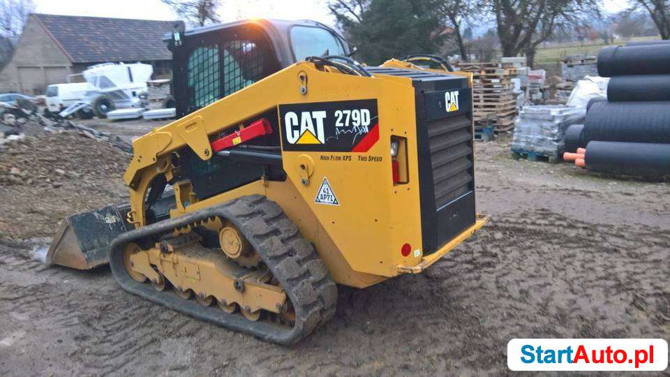 CAT 297D ładowarka burtowa skeedster jak bobcat