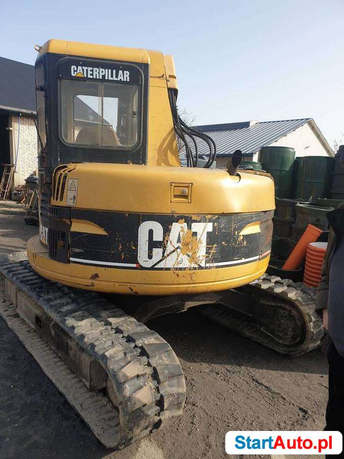 CAT caterpillar 308 koparka 2 łyżki szybkozłącze 8 T ton