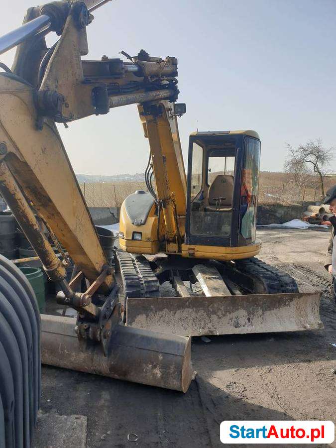 CAT caterpillar 308 koparka 2 łyżki szybkozłącze 8 T ton