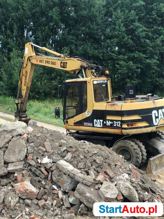 CAT M312 koparka kołowa