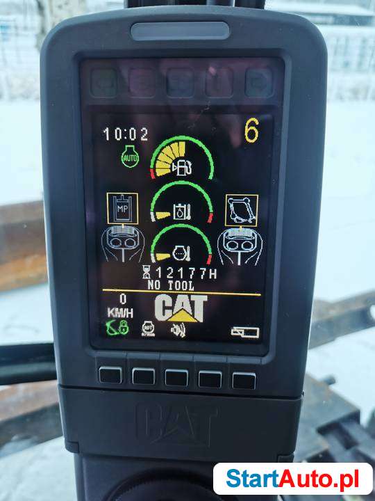 Cat M313D Caterpillar Koparka Kołowa Full Osprzęt