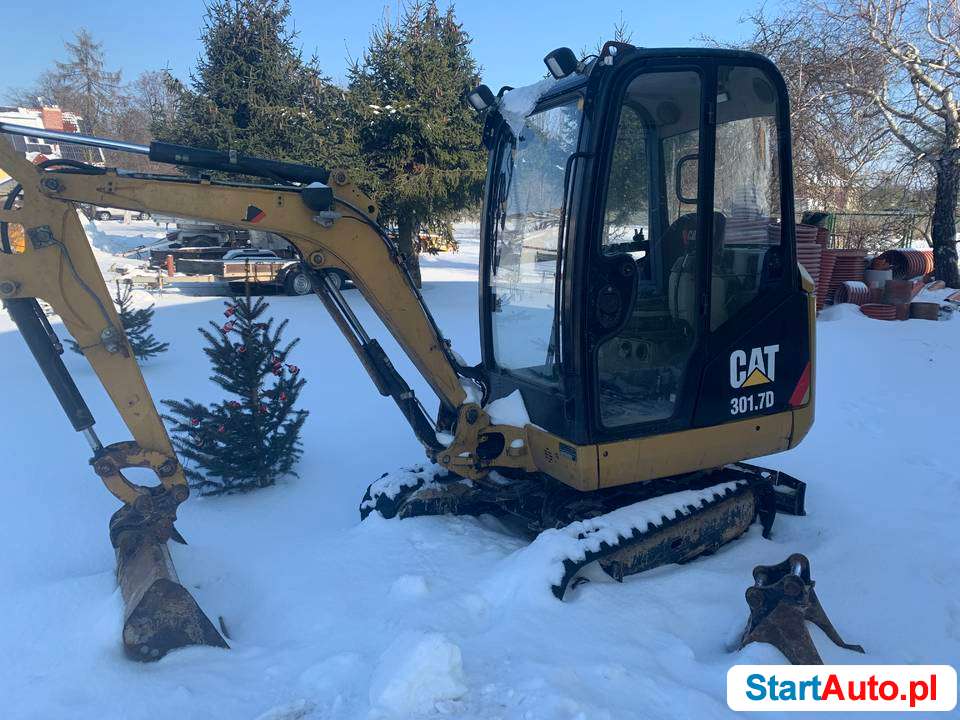 Caterpillar 301.7D CAT Mini Koparka Polski Salon