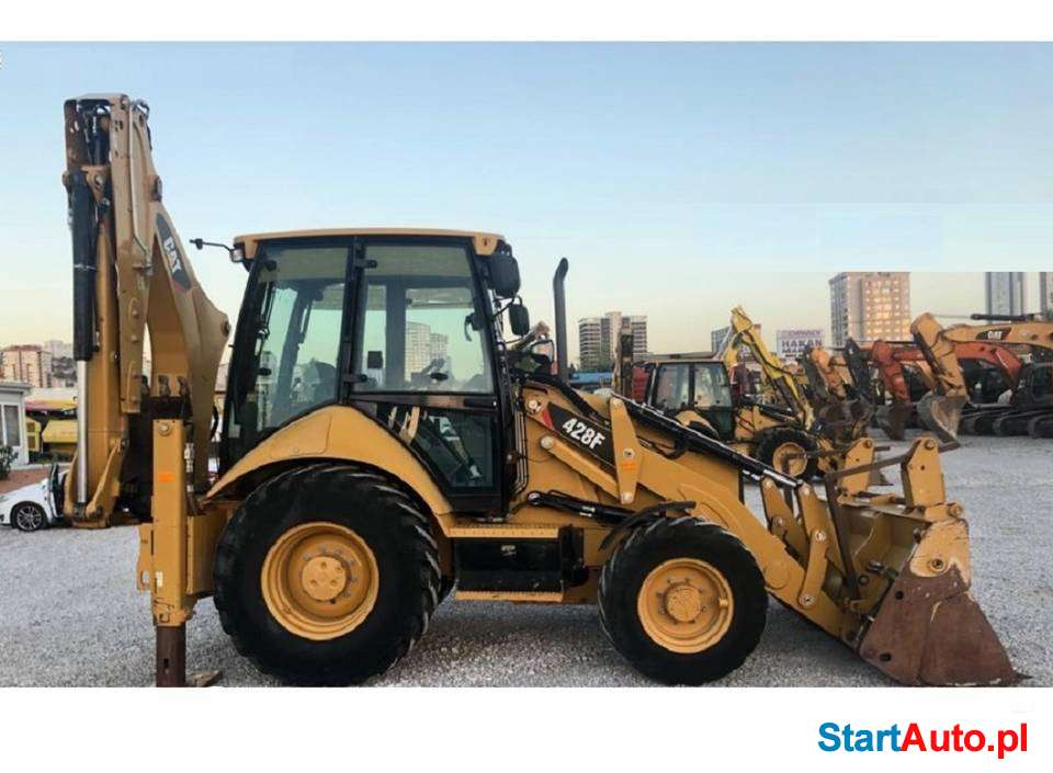 CATERPILLAR 428F Koparka kolowa