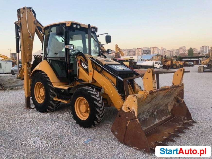 CATERPILLAR 428F Koparka kolowa
