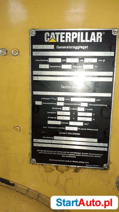 Caterpillar agregat prądotwórczy