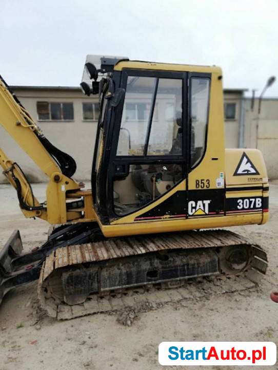 Caterpillar CAT 307 B minikoparka gąsienicowa