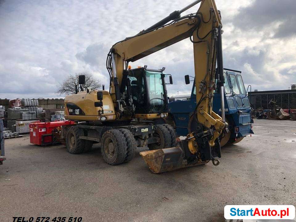 Caterpillar M316D koparka kolowa Potwierdzenie CE,