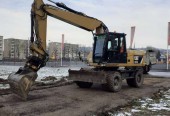Caterpillar M316D koparka kolowa Potwierdzenie CE,