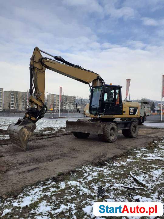 Caterpillar M316D koparka kolowa Potwierdzenie CE,