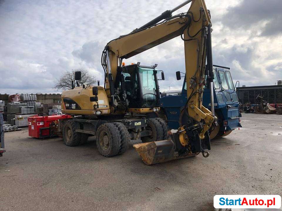 Caterpillar M316D koparka kolowa Potwierdzenie CE,