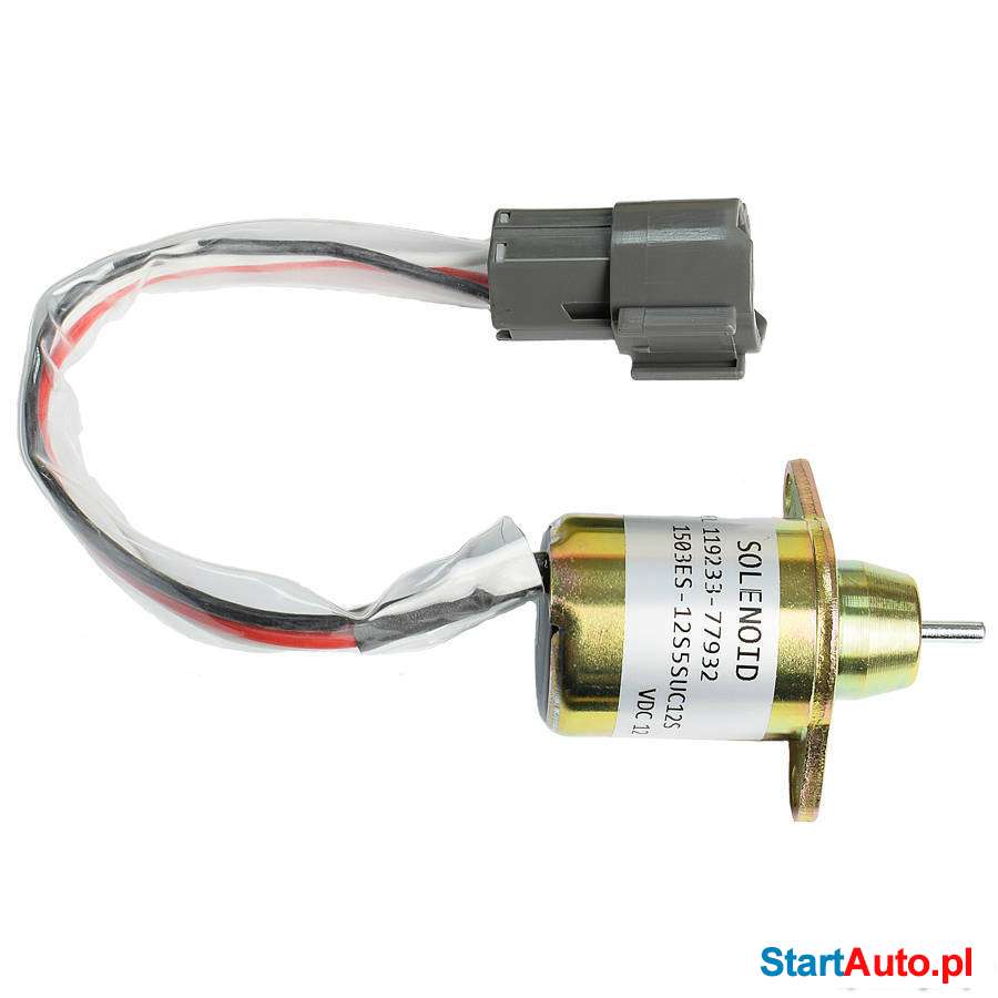 Cewka Gaszenia Elektrozawór 12V YANMAR KOMATSU Solenoid NOWA