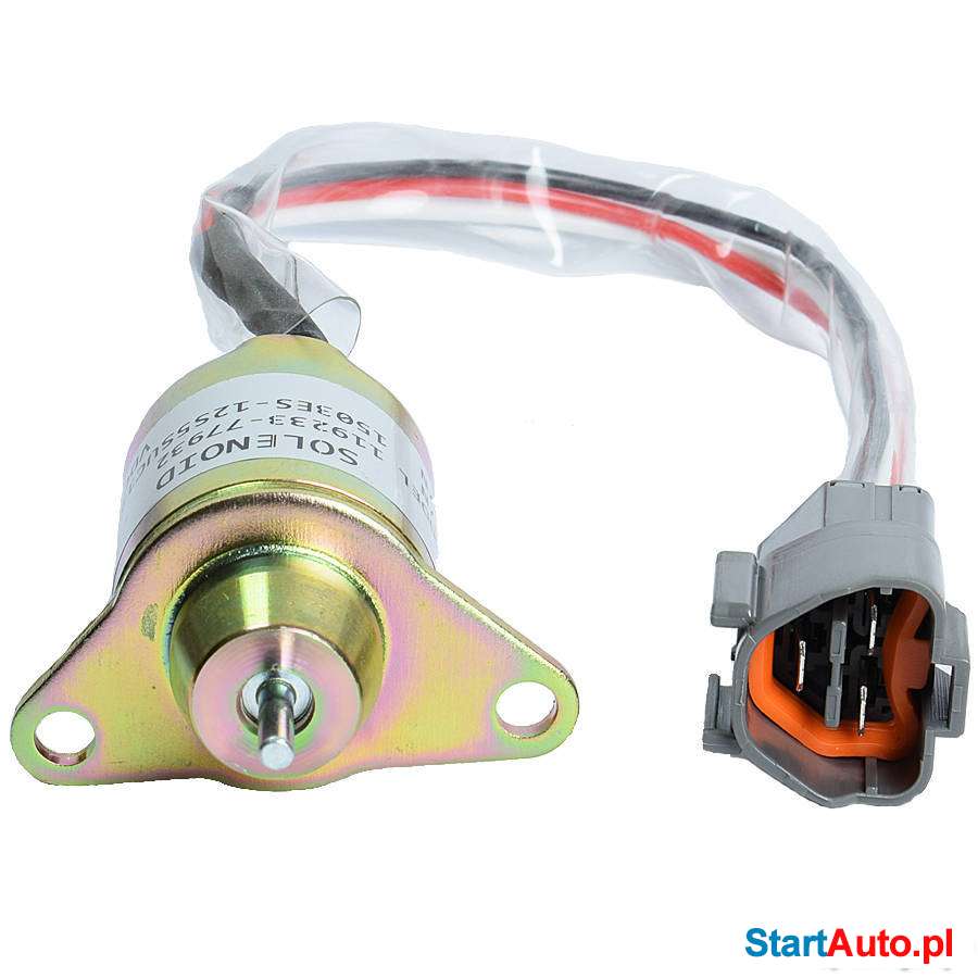 Cewka Gaszenia Elektrozawór 12V YANMAR KOMATSU Solenoid NOWA