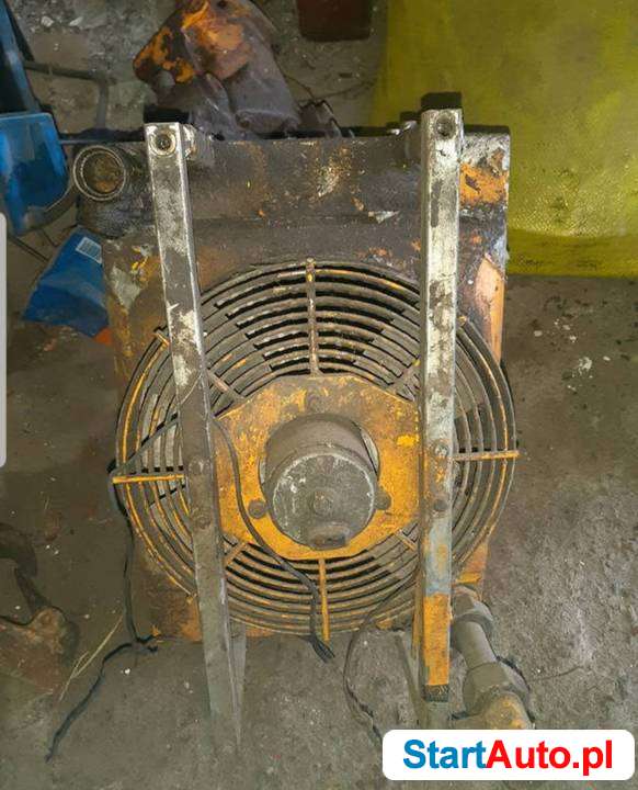 Chłodnica oleju z pompą koparka